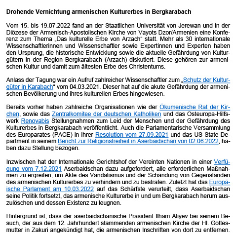 DE Stellungnahme Arzachkonferenz 28.7.2022 1