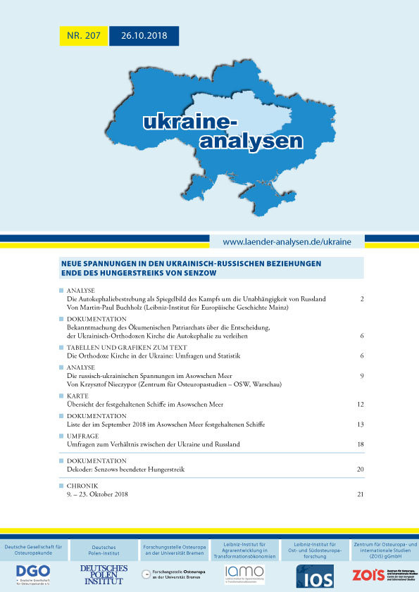 UkraineAnalysen207 cover