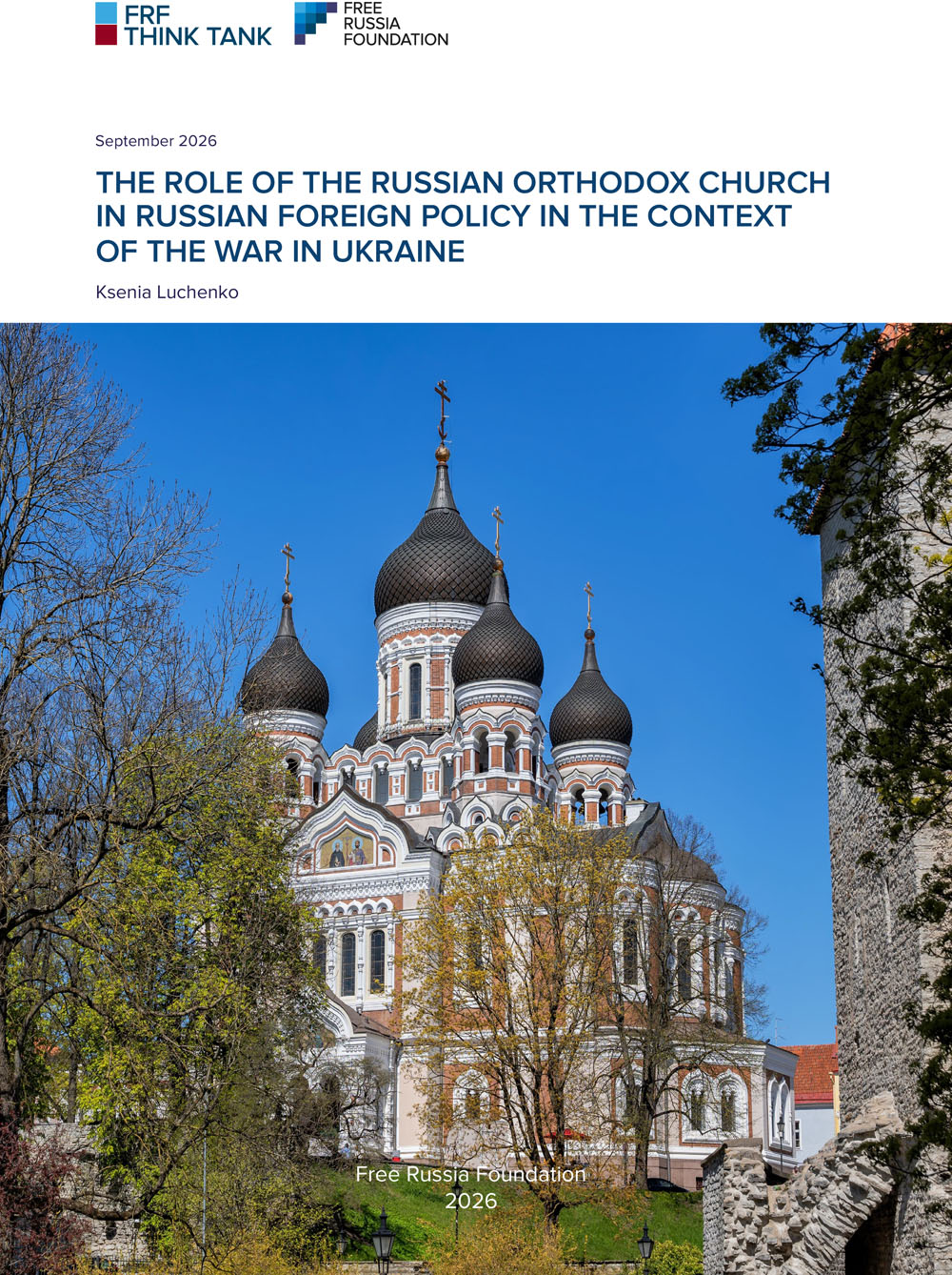 Coverbild: The Role of the Russian Orthodox Church in Russian Foreign Policy